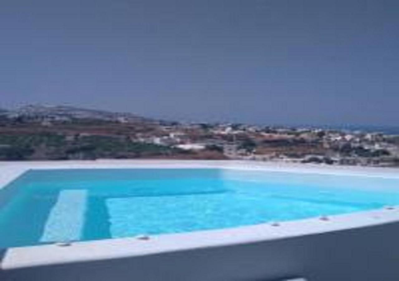 Amer Villa Santorini With Outdoor Hot Tub Vothon ภายนอก รูปภาพ