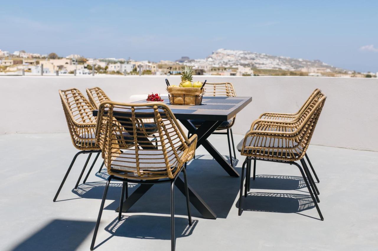 Amer Villa Santorini With Outdoor Hot Tub Vothon ภายนอก รูปภาพ