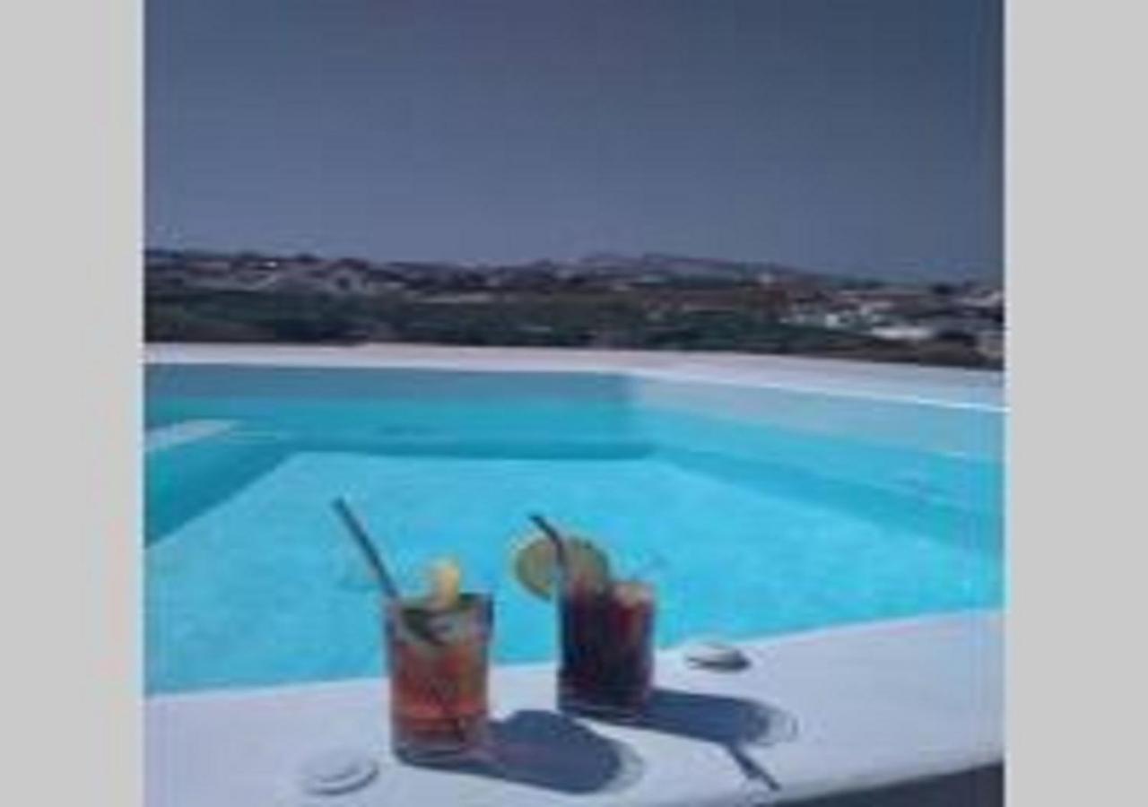Amer Villa Santorini With Outdoor Hot Tub Vothon ภายนอก รูปภาพ